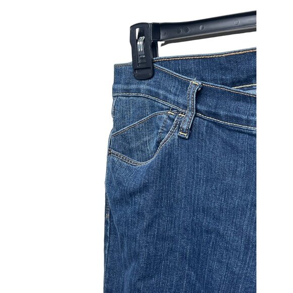 Old Navy Women’s 10 Long The Flirt Bootcut Stretch Blue Jeans - Picture 7 of 13